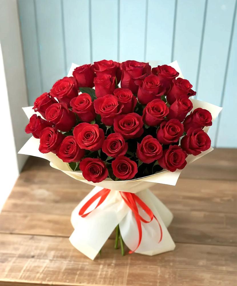 Букет 29 Красных роз в Урухской
