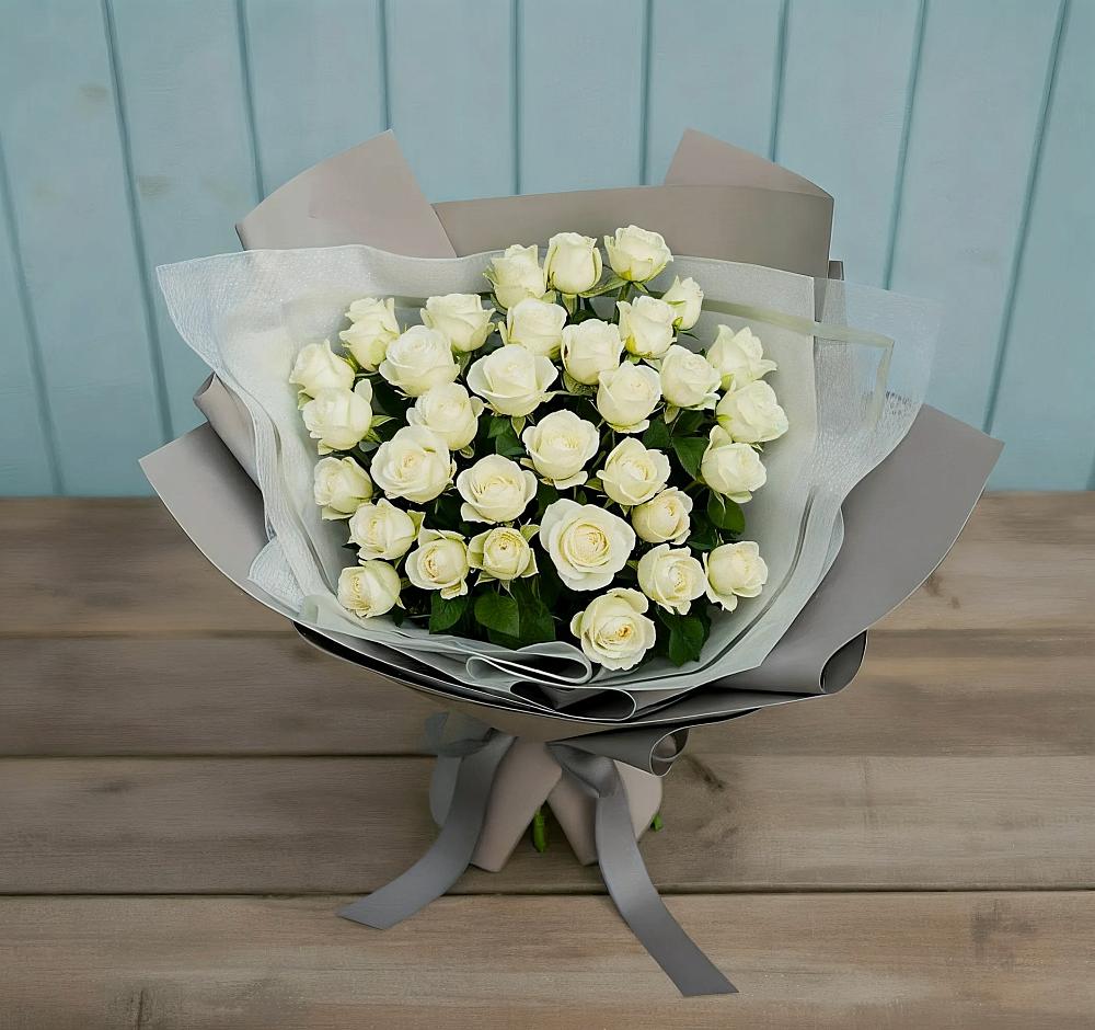 Букет Белоснежная нежность в Урухской