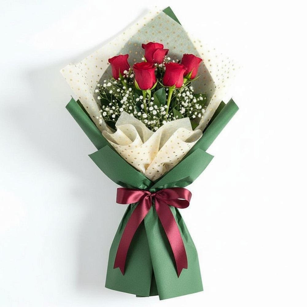 Букет цветов из: Розы в Урухской