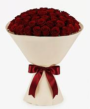 Букет 101 Бордовая роза Блэк Бакарра в Урухской