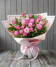 Букет Розовый кустик #REPLACE_PRED# Урухской