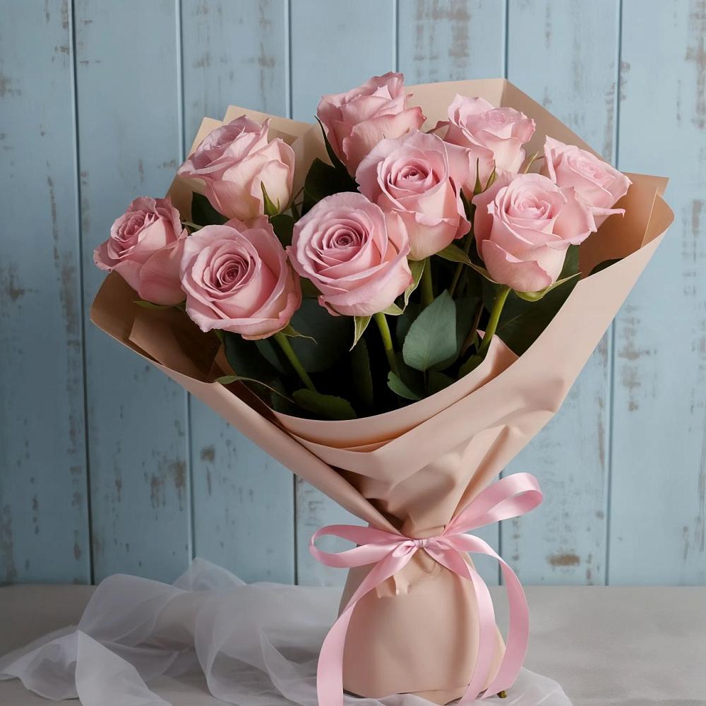 Букет цветов из: Розы в Урухской