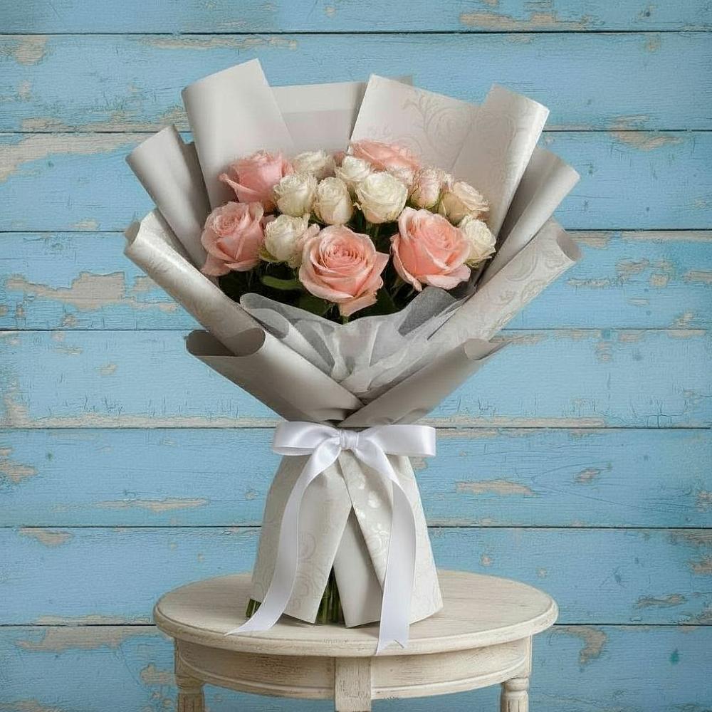 Букет цветов из: Розы в Урухской