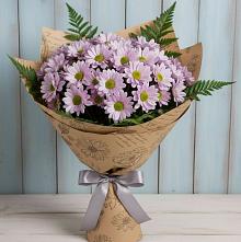 Букет цветов из:  Хризантемы #REPLACE_PRED# Урухской