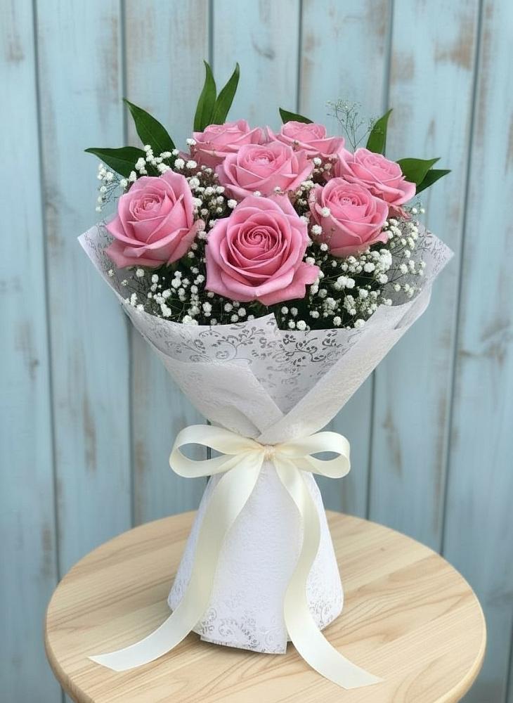 Букет цветов из: Розы в Урухской