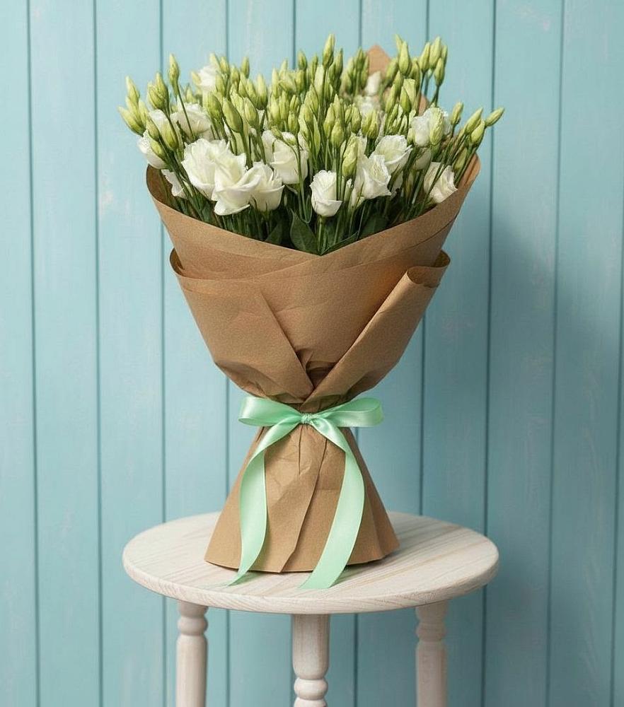 Букет цветов из: Лизиантусы в Урухской