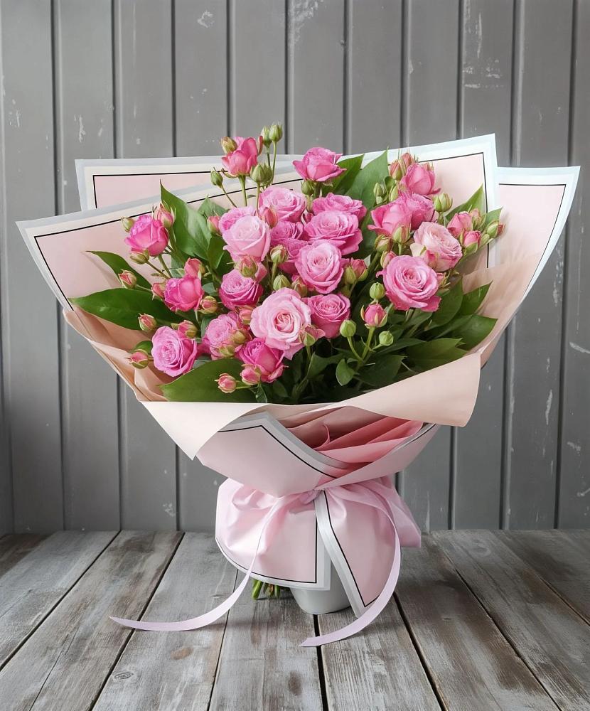 Букет Розовый кустик в Урухской