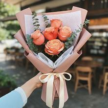 Букет цветов из:  Розы в Урухской