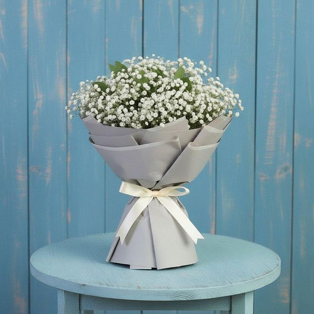 Букет цветов из: Гипсофила в Урухской