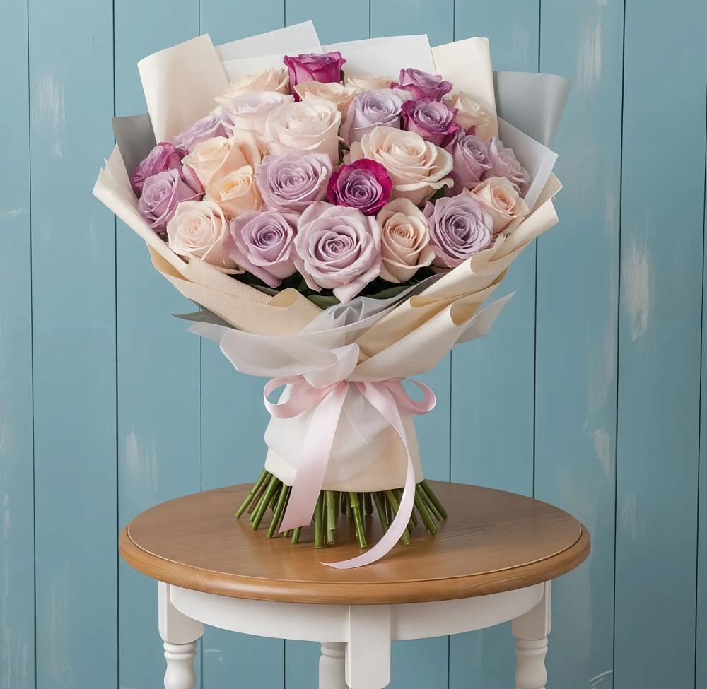 Букет цветов из: Розы в Урухской