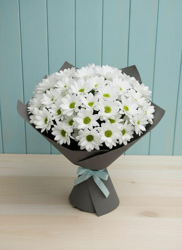 Букет цветов из: Хризантемы в Урухской