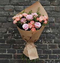 Букет цветов из:  Розы в Урухской