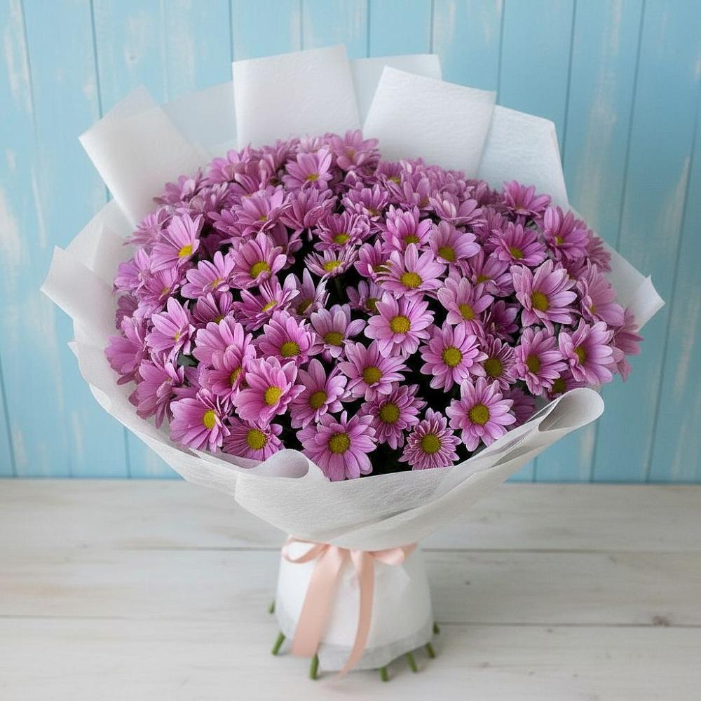 Букет цветов из: Хризантемы в Урухской