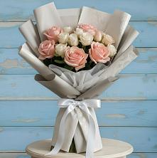Букет цветов из:  Розы в Урухской
