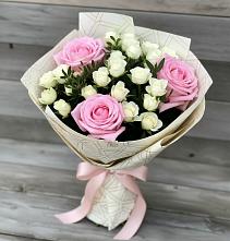 Букет цветов из:  Розы в Урухской