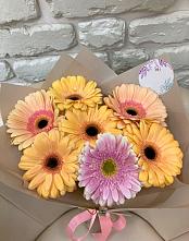 Букет цветов из:  Герберы #REPLACE_PRED# Урухской