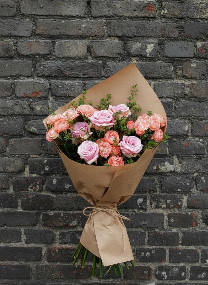 Букет цветов из: Розы в Урухской