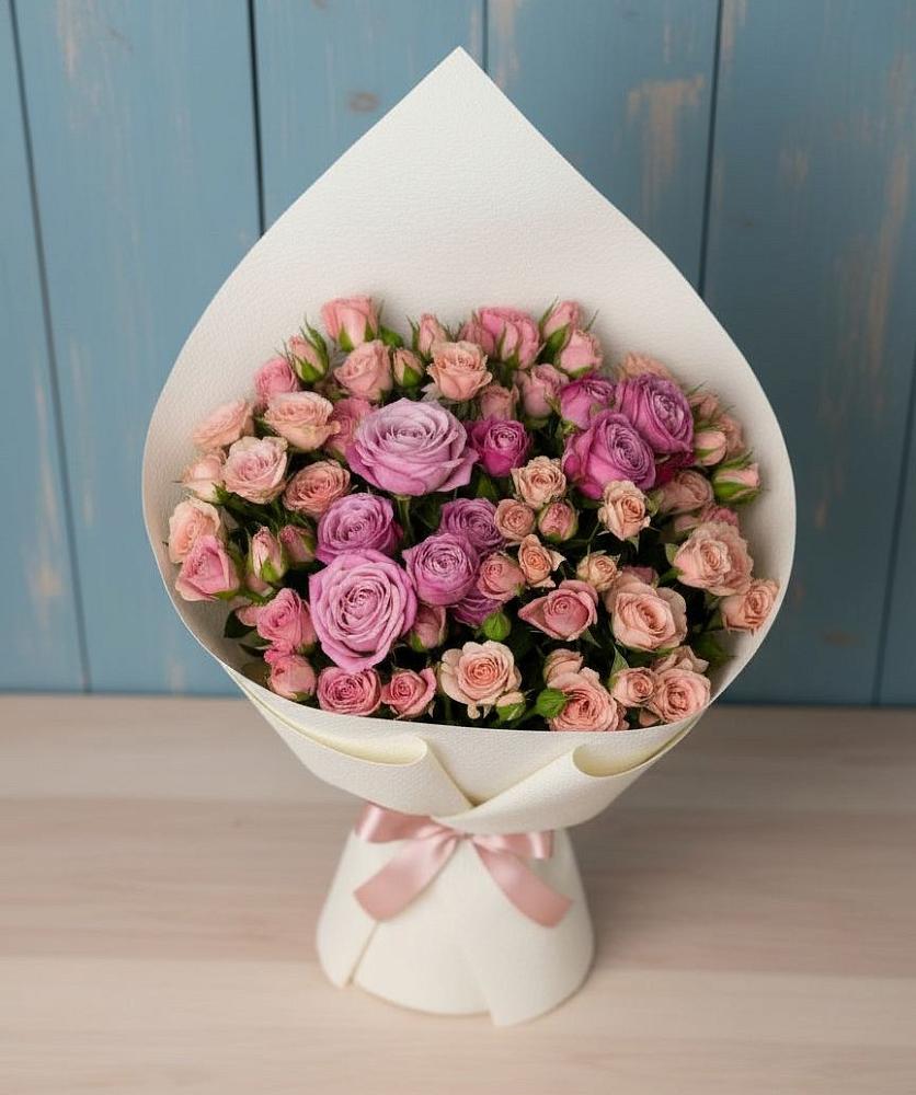 Букет цветов из: Розы в Урухской