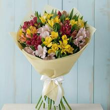 Букет цветов из:  Альстромерии в Урухской