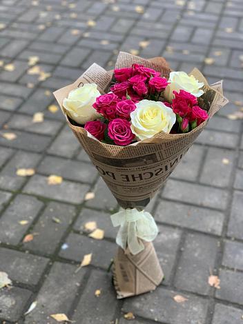 Букет цветов из: Розы в Урухской