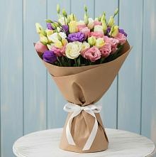 Букет цветов из:  Лизиантусы в Урухской