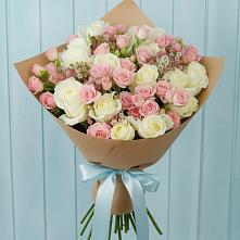 Букет цветов из:  Розы в Урухской